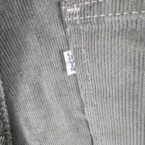 Vintage Levi's 515 Men's Green Straight Leg Jeans 90's Size 38 x 30 - Picture 7 of 13